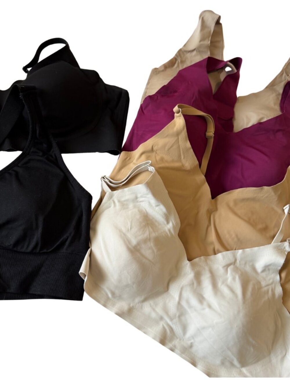 Lots of size L Bras  (Seamless, Sports and Padded Moulded)